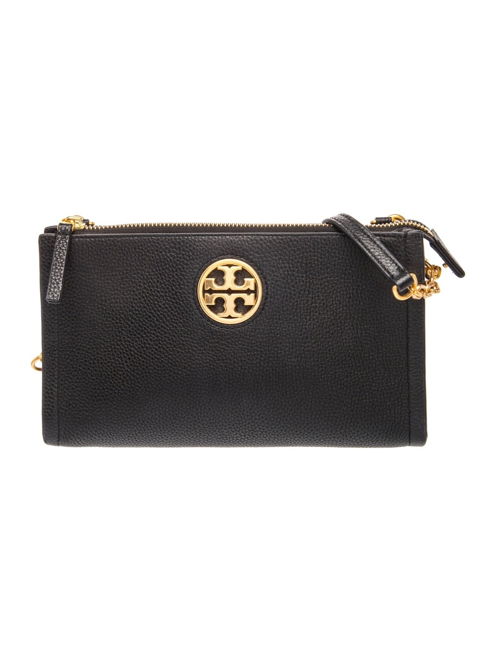 Tory Burch Black Leather Crossbody purse